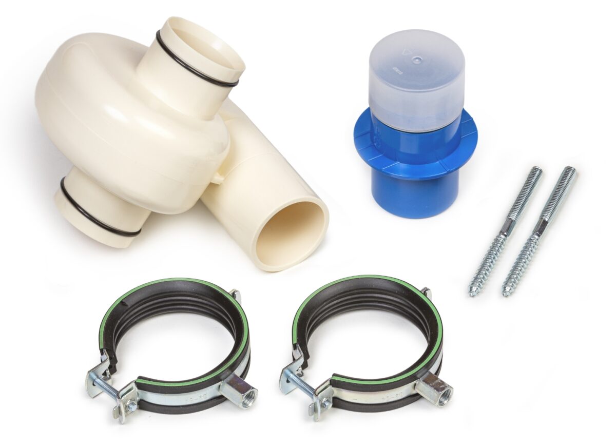 Duschrohr CF 210 cm (69% Wirkungsgrad)