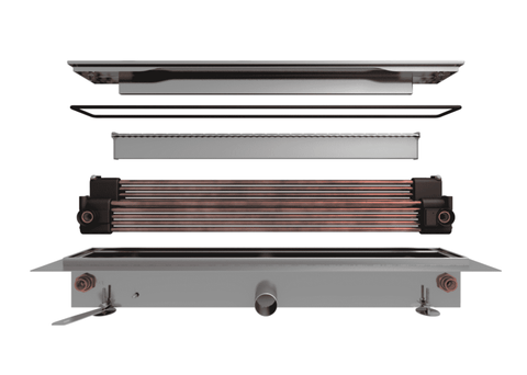 Duschrinne Twinline 10-Rohr