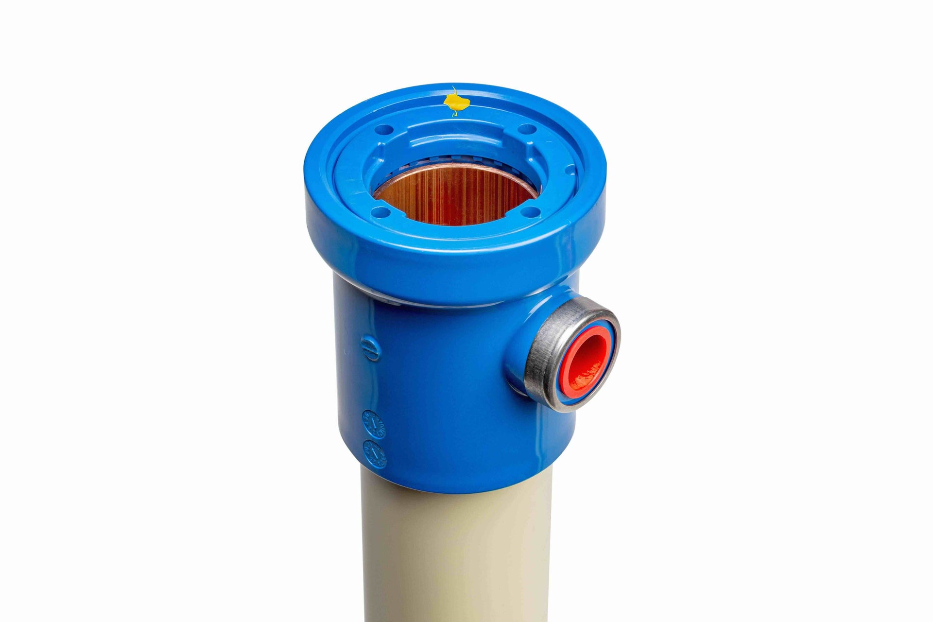 Effiziente Duschabwasser-Wärmerückgewinnung. Counter Flow Duschrohr mit Wärmetauscher