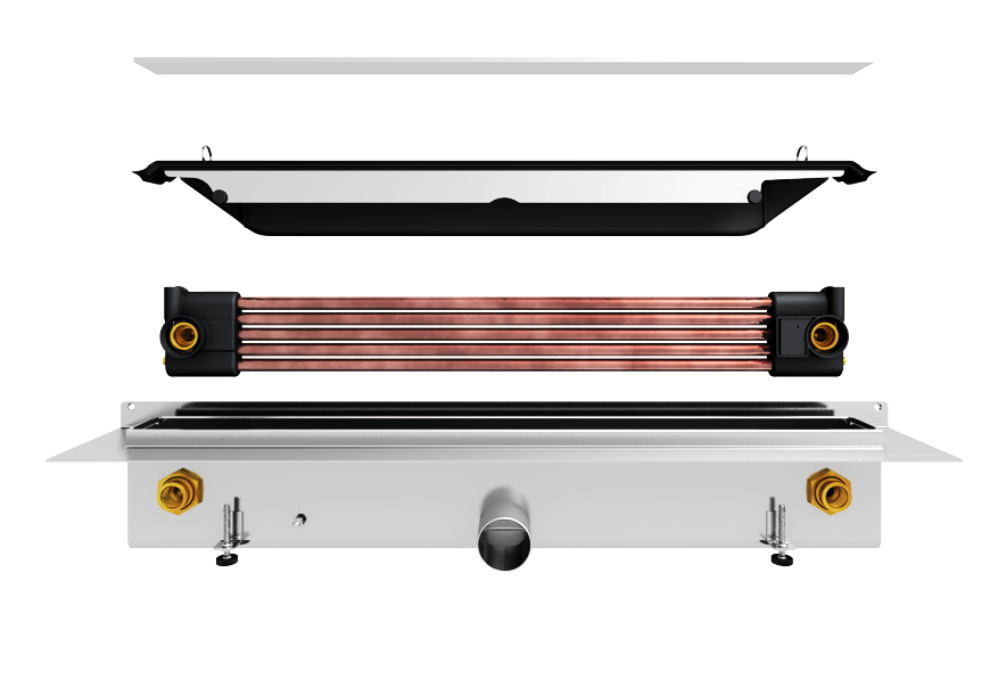 Duschrinne Joulia 5-Rohr (49% Wirkungsgrad)