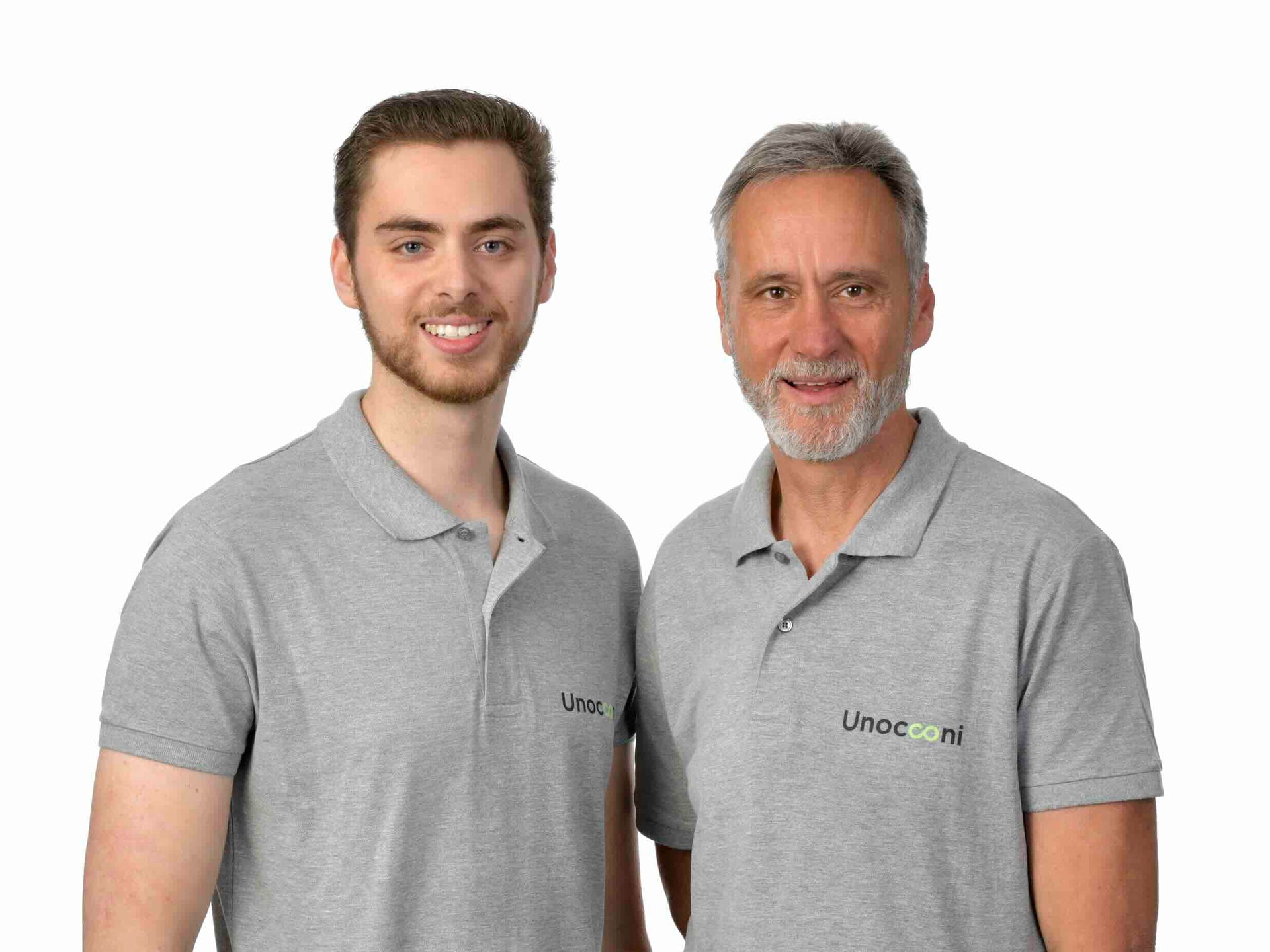 Teamfoto von Unocconi zur Vorstellung des Unternehmens und seiner Expertise in Energieeffizienz beim Duschen