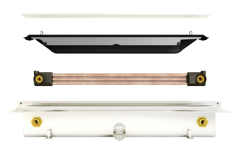 Duschrinne Inline 3-Rohr